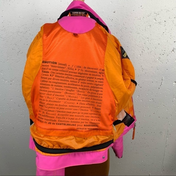 JC de Castelbajac Small Fuchsia Pink Ski Jacket - Picture 10 of 14